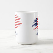Mug Grunge American Flag Happy 4 juillet ID1104 (Centre)