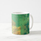 Mug Grunge arrière - plan avec élément graphique de st (Devant droit)