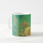 Mug Grunge arrière - plan avec élément graphique de st (Devant gauche)