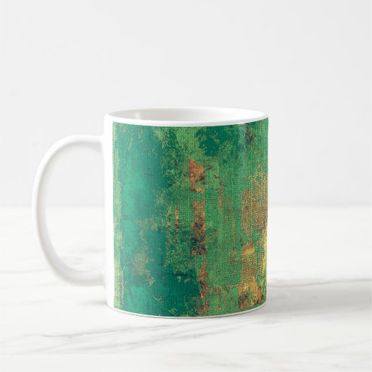 Mug Grunge arrière - plan avec élément graphique de st (Gauche)