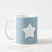 Mug Grunge bleue W06C1 du PARRAIN le plus (Gauche)