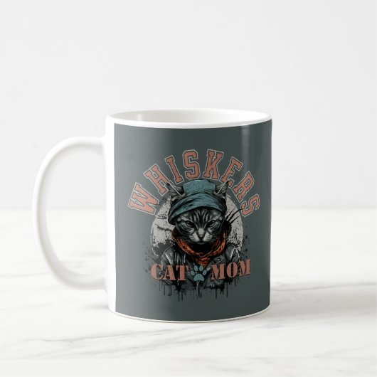 Mug Grunge Cat Maman (Gauche)