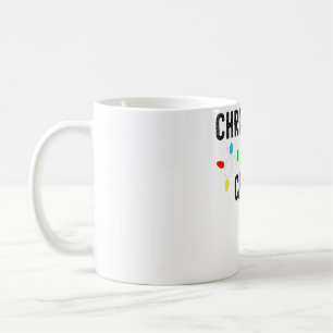 Mug Grunge Christmas Lights Party Équipage corresponda