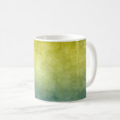 Mug Grunge Colors - Yellow & Blue (Devant droit)