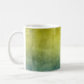 Mug Grunge Colors - Yellow & Blue (Gauche)