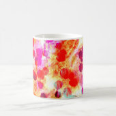 Mug Grunge couleur point texture arrière - plan (Centre)