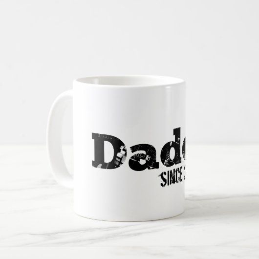 Mug Grunge Daddy Depuis 2014 (Devant gauche)