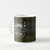 Mug Grunge de tartan de Campbell (Devant gauche)