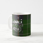 Mug Grunge de tartan de Duncan (Devant gauche)