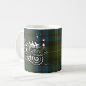 Mug Grunge de tartan du Mackenzie (Devant gauche)