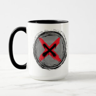 Mug Grunge Red Xpression