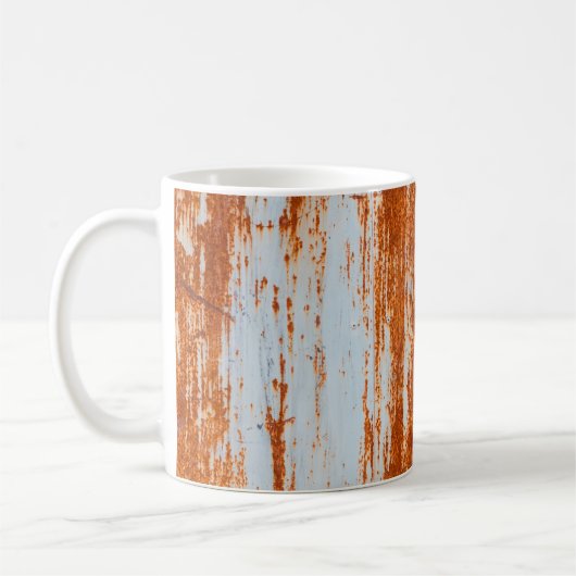 Mug grunge rouille mur arrière - plan et texture (Gauche)