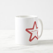 Mug Grunge Superstar Mug, Rouge (Devant droit)