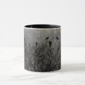 Mug Grunger Tree Crows (Centre)