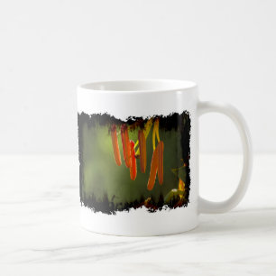Mug Grungy Humboldt Lily Stamens blanc