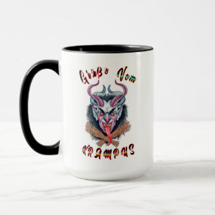 Mug Grüße Vom Krampus Yule Devil Décembre Krampusnacht