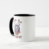 Mug Grüße Vom Krampus Yule Devil Décembre Krampusnacht (Devant gauche)