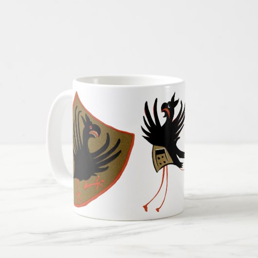 Mug Gryphon, griffon, poulet génial (Devant gauche)