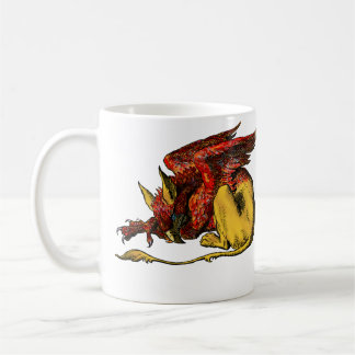 Mug Gryphon - rouge :