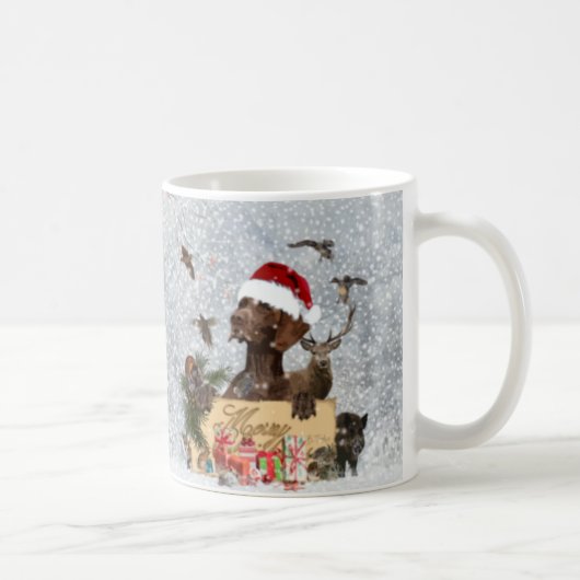 Mug Gsp, Noël de chien (Droite)