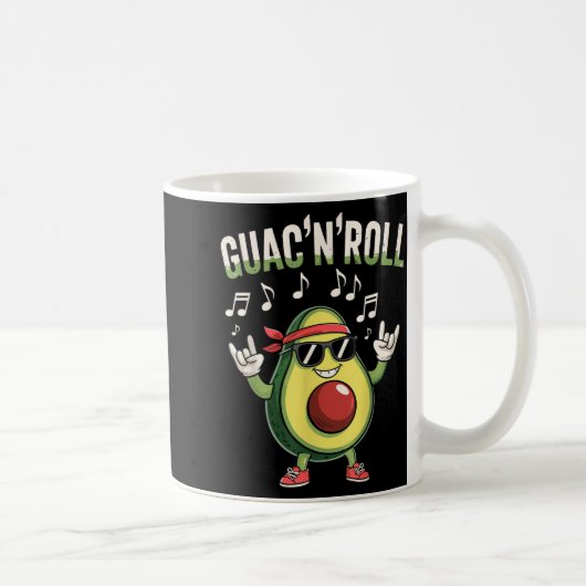 Mug Guac'n'roll rock à l'avocat (Droite)