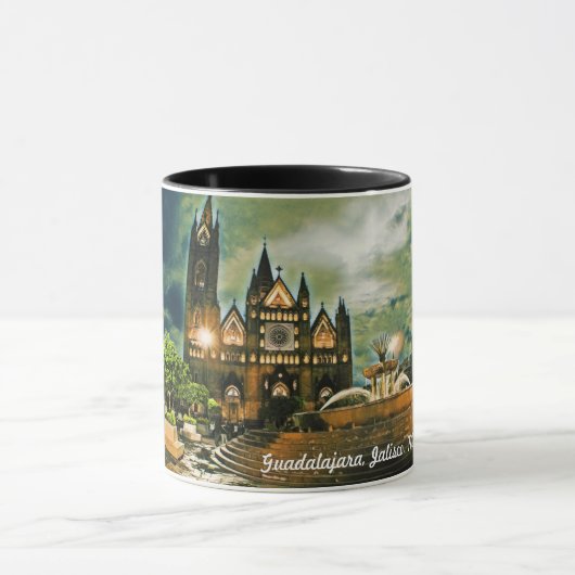 Mug Guadalajara, México Templo Expiatorio Art (Centre)
