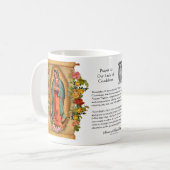 Mug Guadalupe catholique, Vierge à Marie (Devant gauche)