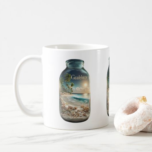 MUG GUADELOUPE (Avec donut)