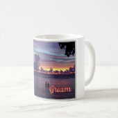 Mug Guam - Coucher de soleil - (Devant droit)