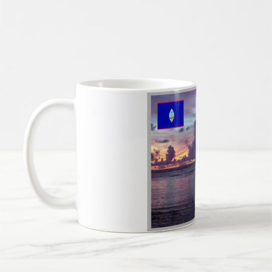 Mug Guam - Coucher de soleil - (Gauche)