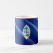 Mug Guam - Drapeau d'agitation - (Centre)