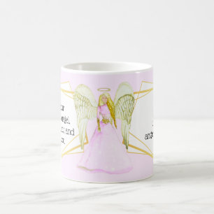 Mug Guardian ange rose robe or cheveux angélique cita