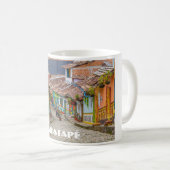 Mug Guatapé, Colombie, rue colorée (Devant droit)