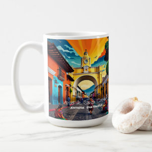 Mug Guatemala Voyager Vintage Retro Personnalisé