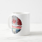 Mug Guatémaltèque Racines canadiennes d'arbres du Cana (Devant gauche)