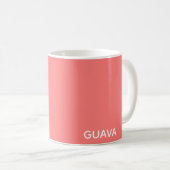 Mug Guava pink color name (Devant droit)