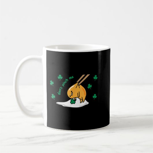 Mug Gudetama ne me pince pas Saint Patrick's Day (Gauche)