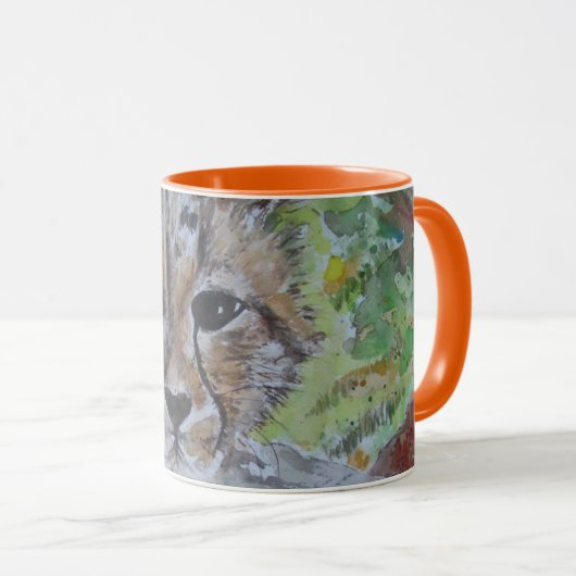 Mug Guépard (Devant droit)