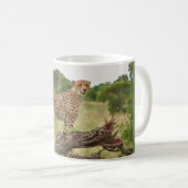 Mug guépard (Devant droit)