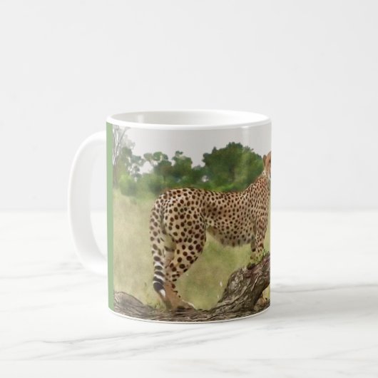 Mug guépard (Devant gauche)