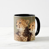 Mug Guépard allongé dans l'herbe, Ngorongoro Conservat (Devant droit)