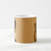 Mug Guépard et garçon : lien du sauvage et de l'innoce (Centre)