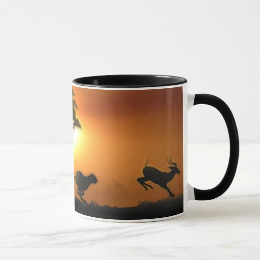 Mug Guépard et gazelle (Droite)