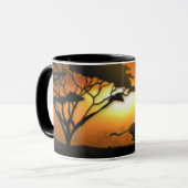 Mug Guépard et gazelle (Devant gauche)