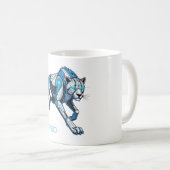 Mug Guépard Futuriste (Devant droit)