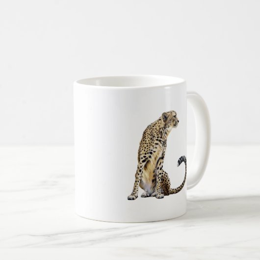 Mug Guépard se reposant (Devant droit)