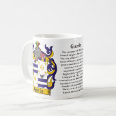 Mug Guerin, l'origine, la signification et la crête (Devant gauche)