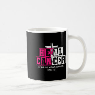 Mug Guérir le cancer Croire en Dieu Chrétien Cancer du