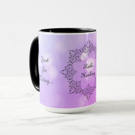 Mug Guérison de Reiki (Devant gauche)