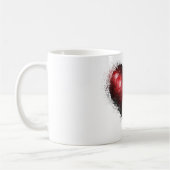 Mug Guérison du café coeur (Gauche)